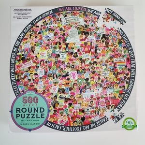 Women March! Jigsaw Puzzle Round 500 pieces New